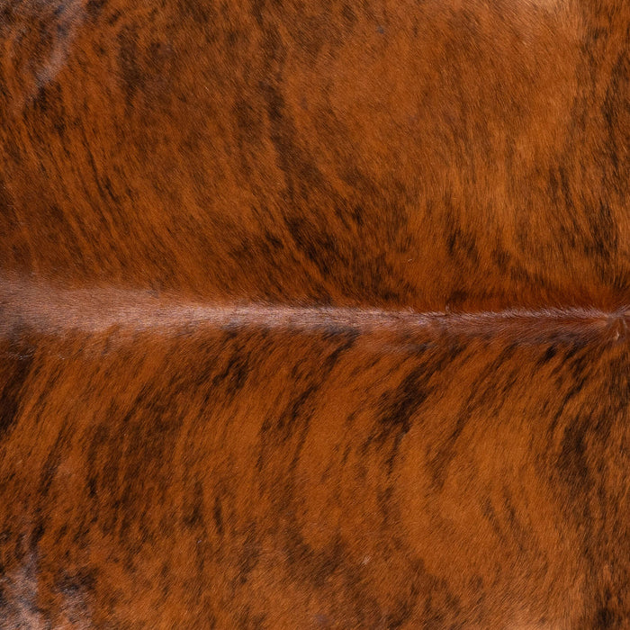 Brazilian Brindle Cowhide Rug Size 7'1" L x 6'1" W 1022