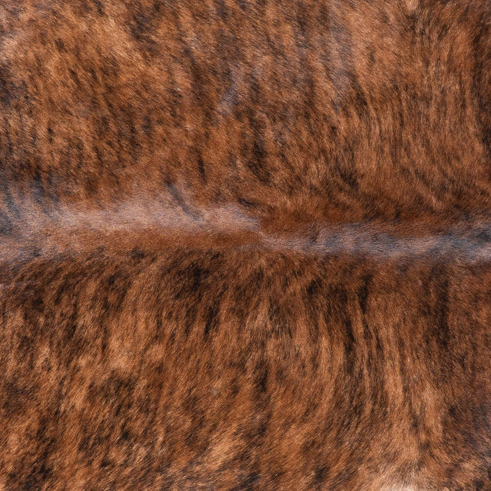 Brazilian Brindle Cowhide Rug Size 7'1" L x 6'6" W 1030