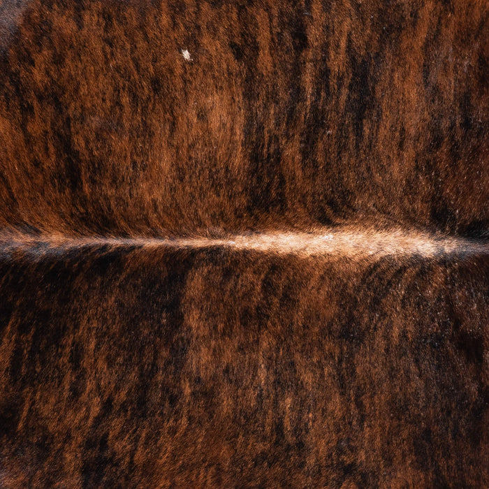 Brazilian Brindle Cowhide Rug Size 7'0" L x 6'1" W 1064