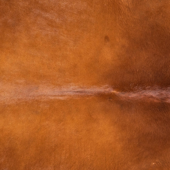 Brazilian Brown Cowhide Rug Size 7'3" L x 6'6" W 1087