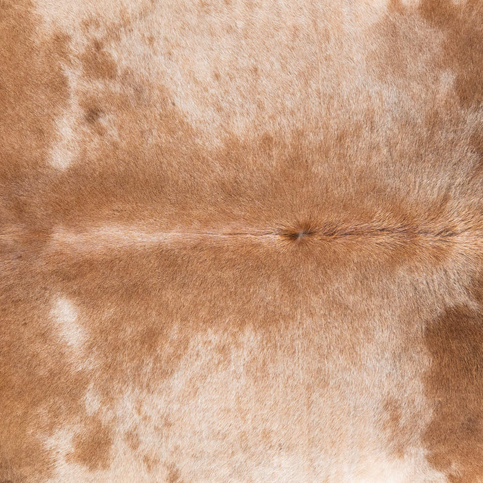 Brazilian Beige Cowhide Rug Size 7'9" L x 7'3" W 1092