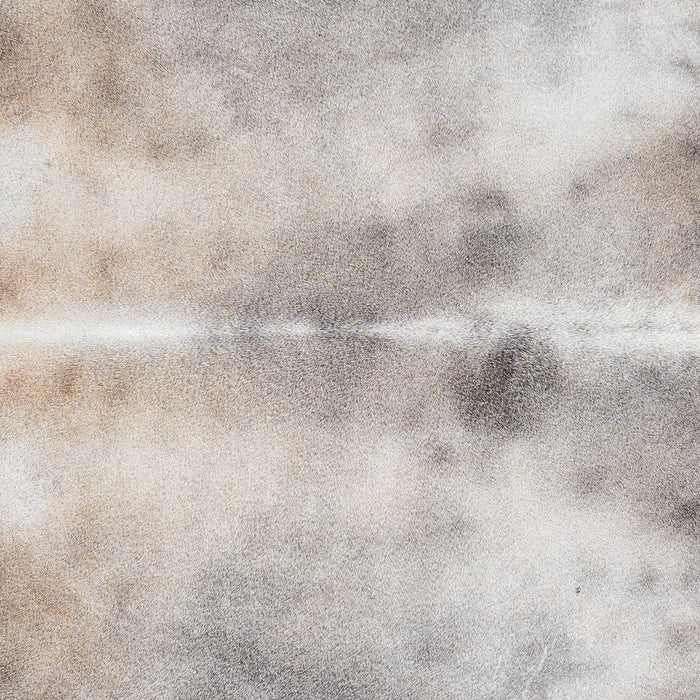 Brazilian Grey Palomino Cowhide Rug Size 7'7" L x 7'10" W 1103