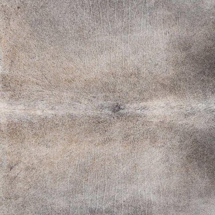 Brazilian Grey Palomino Cowhide Rug Size 8'0" L x 7'3" W 1104