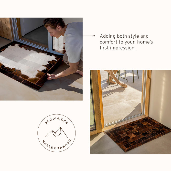 Runner Cowhide Rug Size 6 x 2 Feet R-17