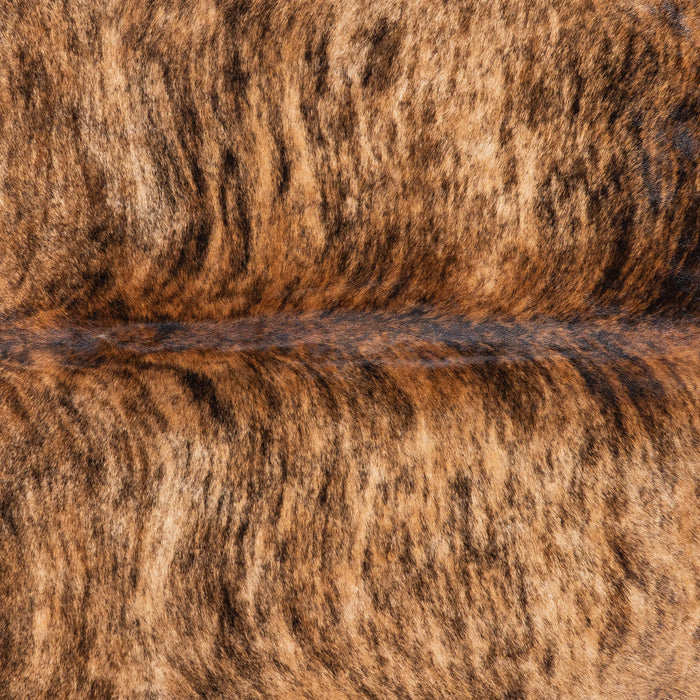 Brazilian Brindle Cowhide Rug Size 7'11" L x 7'1" W 1225