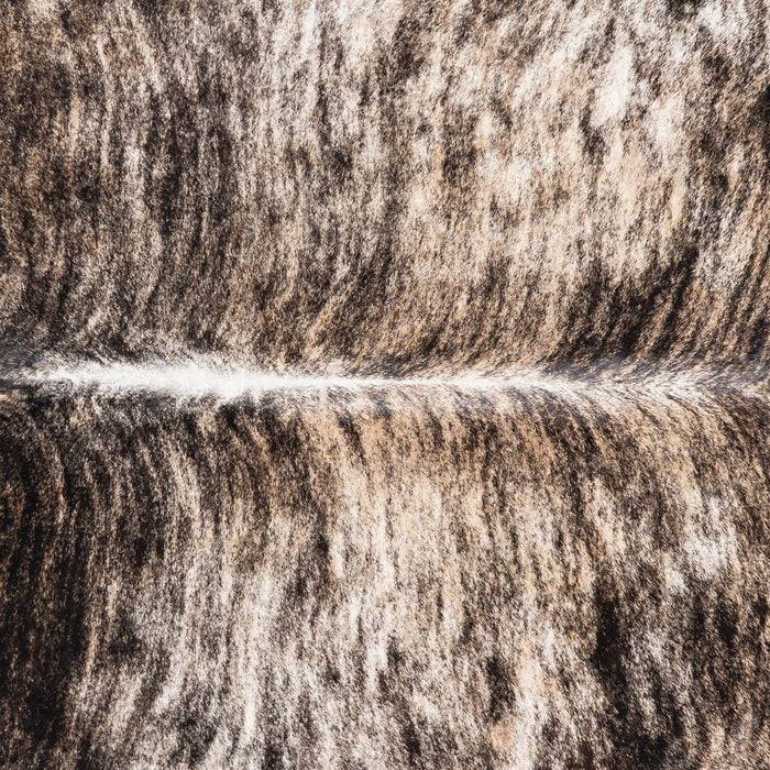 Brazilian Brindle Cowhide Rug Size 8'3" L x 7'6" W 1228