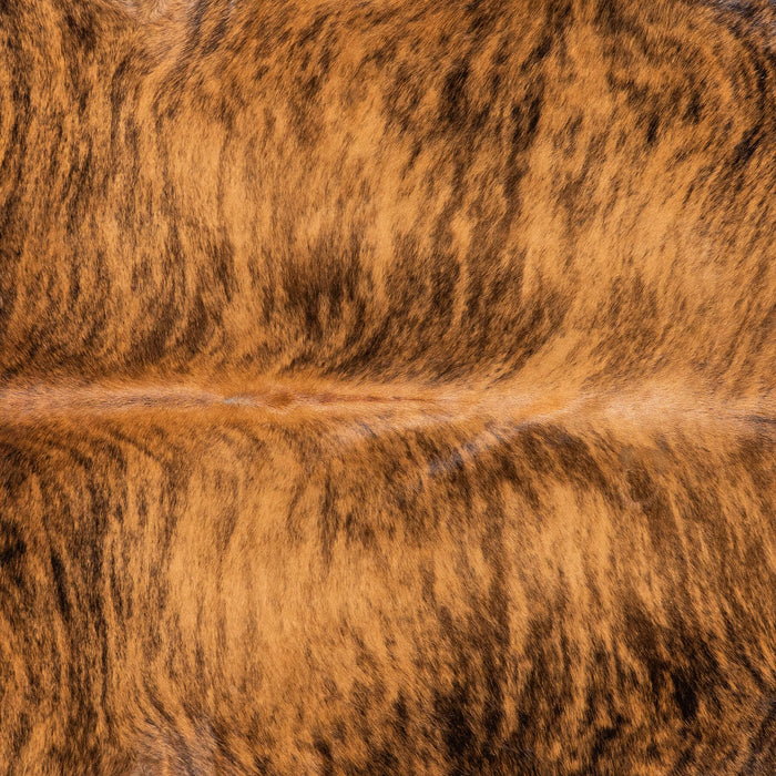 Brazilian Brindle Cowhide Rug Size 8'1" L x 7'7" W 1232