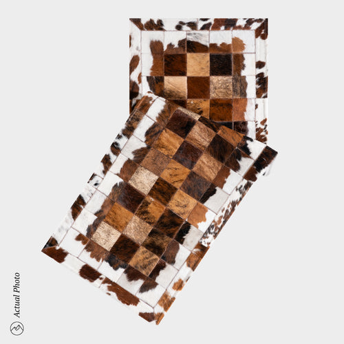 Runner Cowhide Rug Size 6 x 2 Feet R-13