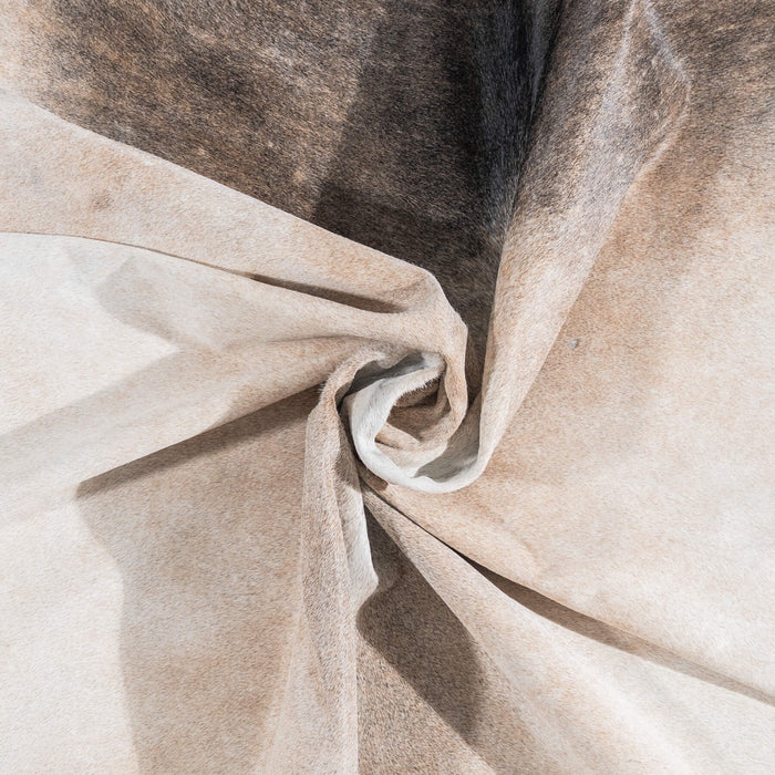 Brazilian Grey Palomino Cowhide Rug Size 6'9" L x 5'8" W 1306