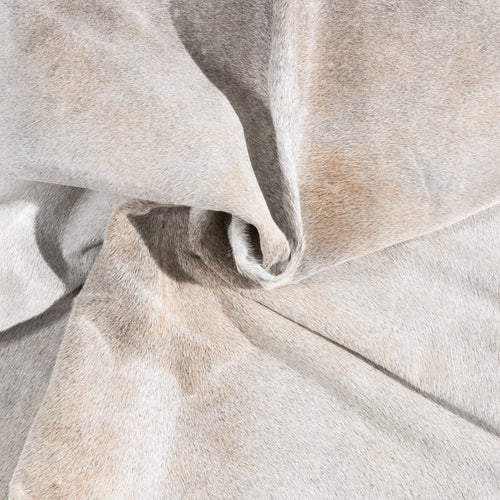 Brazilian Grey Palomino Cowhide Rug Size 7'8" L x 6'4" W 1376