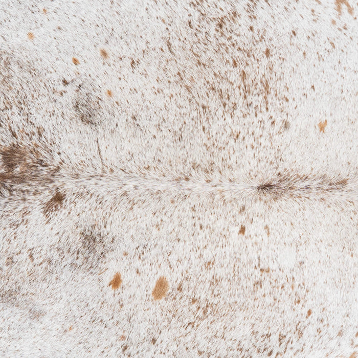 Brown Salt and Pepper Cowhide Rug Size 8'2" L x 7'2" W 1380