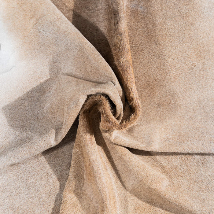 Grey Palomino Cowhide Rug Size 7'2" L x 6'4" W 1383