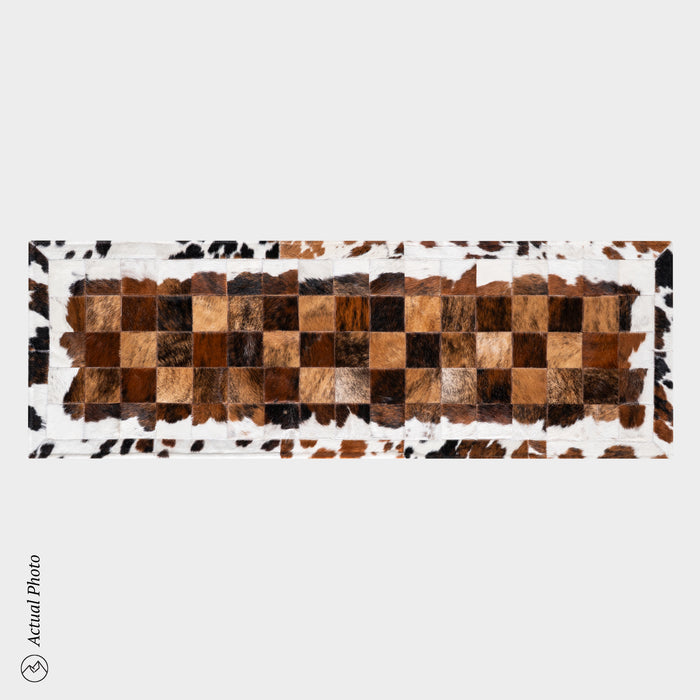 Runner Cowhide Rug Size 6 x 2 Feet R-14