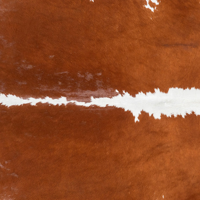 Brazilian Hereford Cowhide Rug Size 7'9" L x 7'3" W 1428