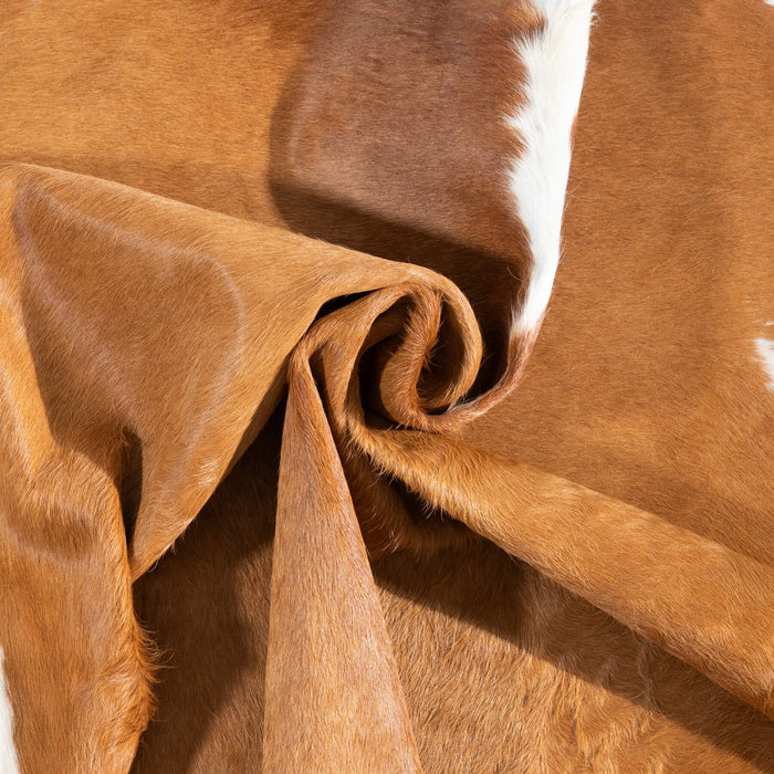 Brazilian Hereford Cowhide Rug Size 8'1" L x 6'7" W 1438