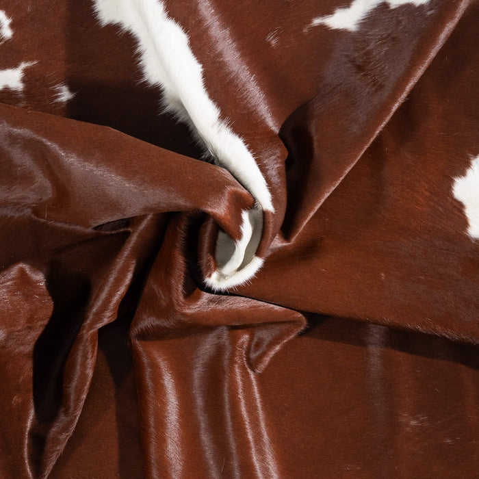 Brazilian Hereford Cowhide Rug Size 6'8" L x 6'1" W 1441