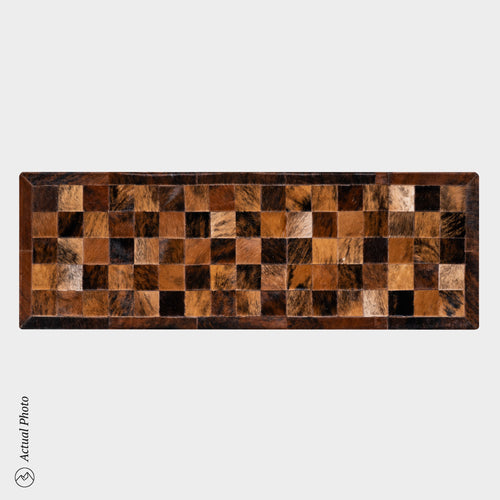 Runner Cowhide Rug Size 6 x 2 Feet R-16