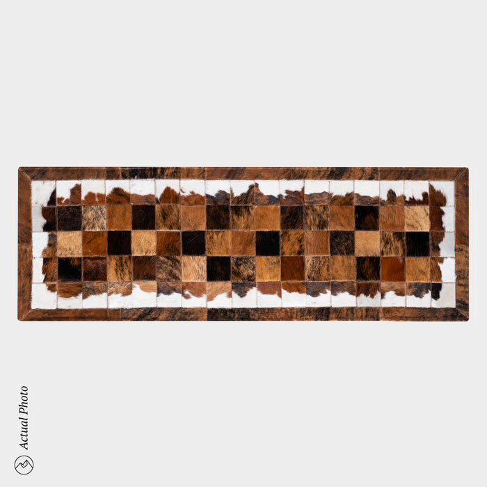 Runner Cowhide Rug Size 6 x 2 Feet R-17