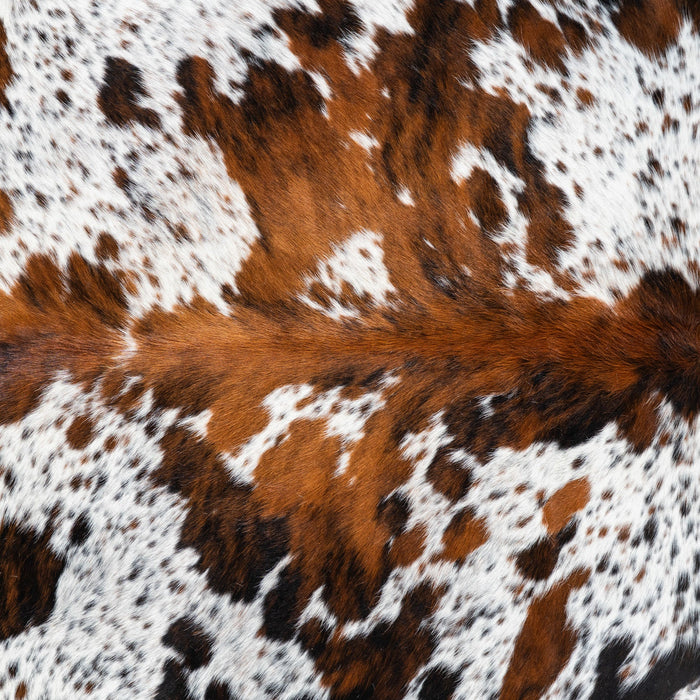 Tricolor Cowhide Rug Size 6'5" L x 5'4" W 1709