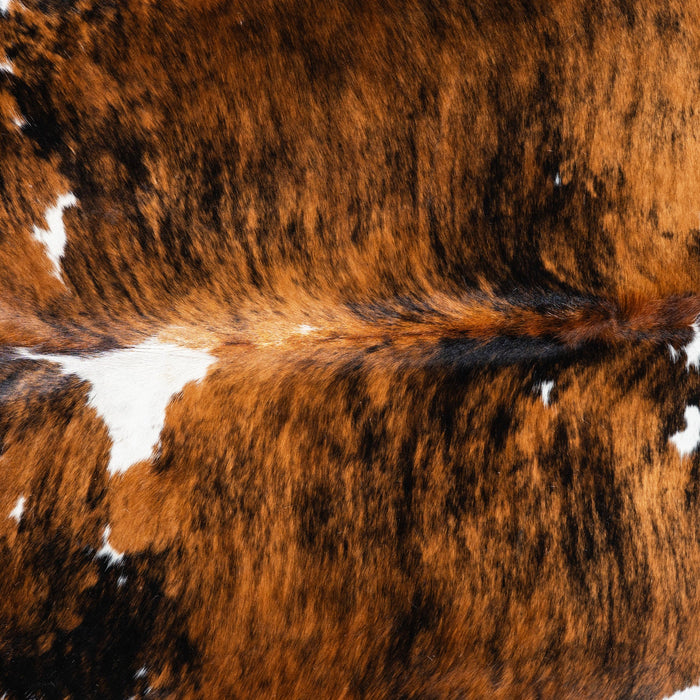 Tricolor Cowhide Rug Size 6'10" L x 5'11" W 1736