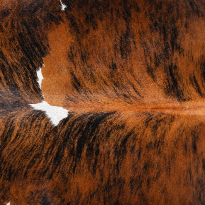 Tricolor Cowhide Rug Size 7'3" L x 6'5" W 1741
