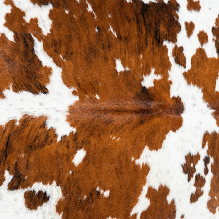 Tricolor Cowhide Rug Size 7'1" L x 6'10" W 1763