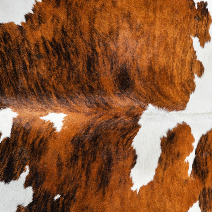 Tricolor Cowhide Rug Size 7'6" L x 7'5" W 1793