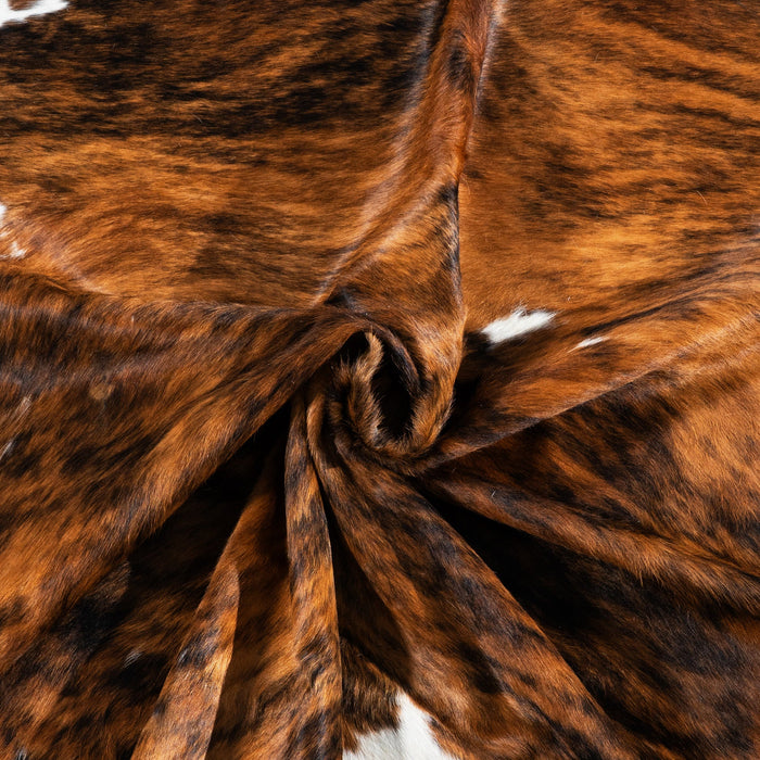 Tricolor Cowhide Rug Size 7'7" L x 6'7" W 1796