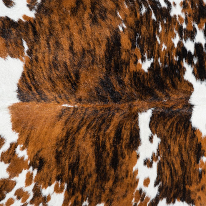 Tricolor Cowhide Rug Size 6'9" L x 6'6" W 1805