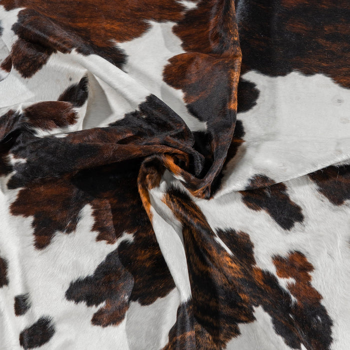Tricolor Cowhide Rug Size 7'7" L x 7'0" W 1849
