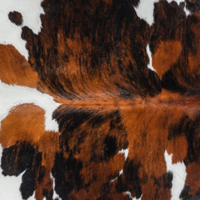 Tricolor Cowhide Rug Size 7'11" L x 6'8" W 1859