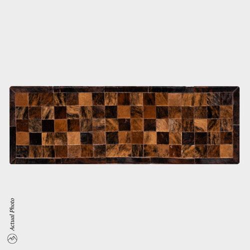 Runner Cowhide Rug Size 6 x 2 Feet R-19