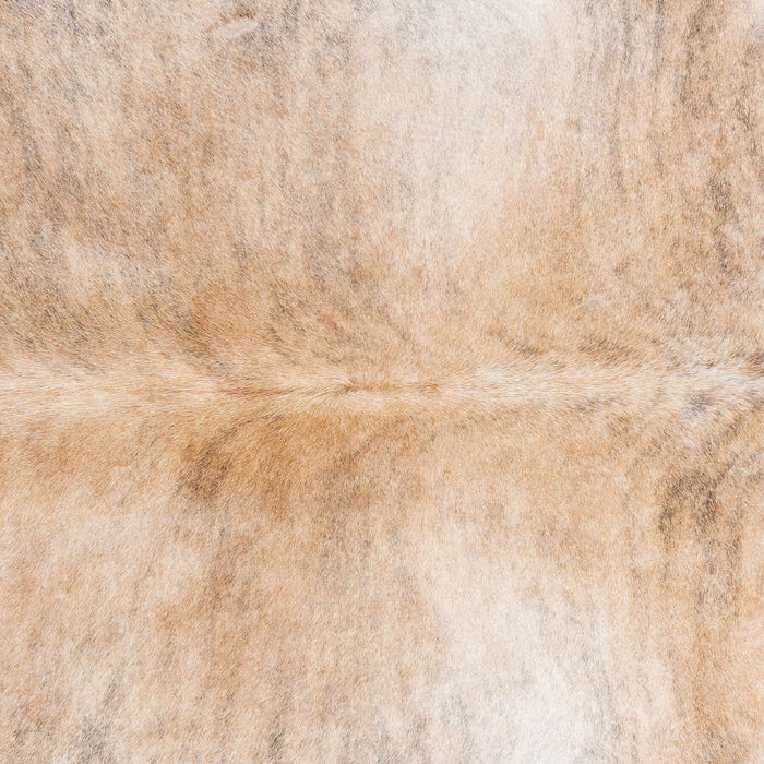 Light Brindle Cowhide Rug Size 7'9" L x 6'9" W 1909