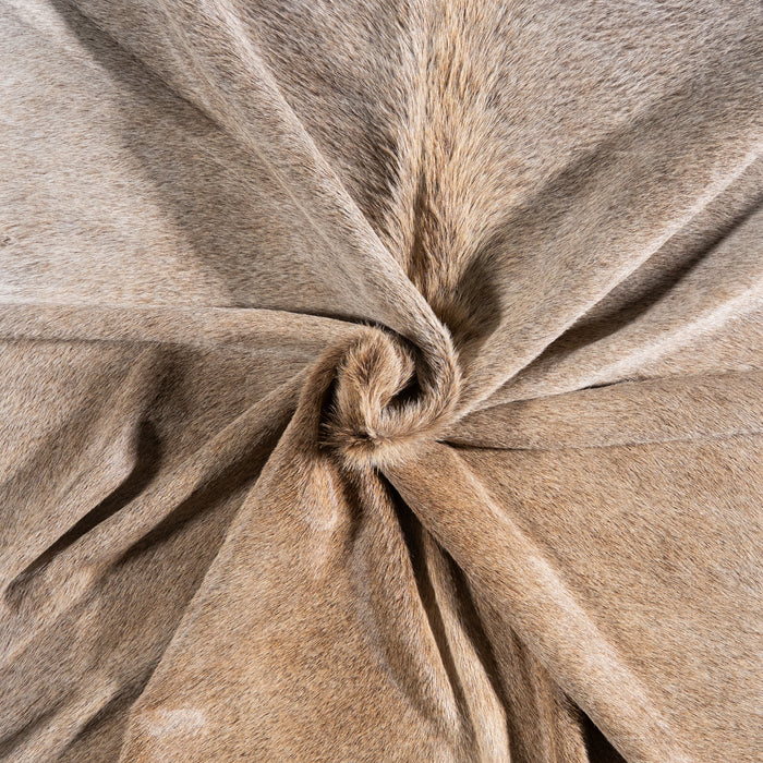 Brazilian Grey Palomino Cowhide Rug Size 7'7" L x 7'5" W 6120