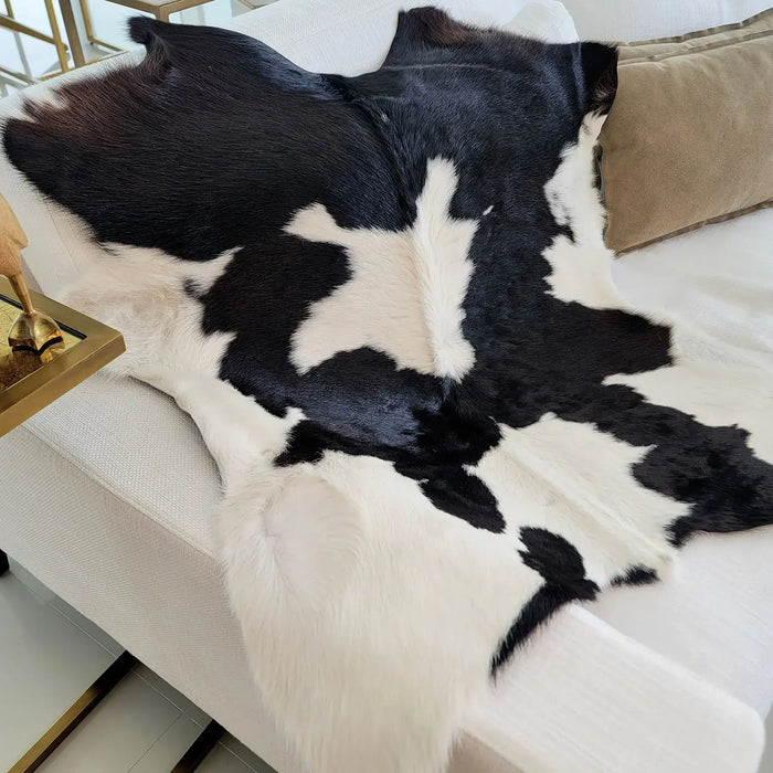 Black and White Calf Hides: Unique Accents for Your Space - eCowhides