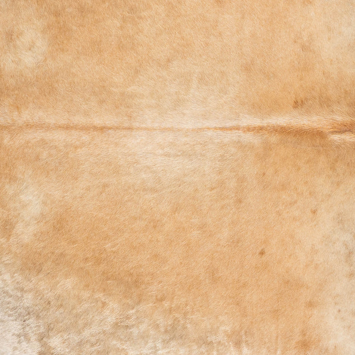 Brazilian Beige Cowhide Rug Size 7'7" L x 6'6" W 2318