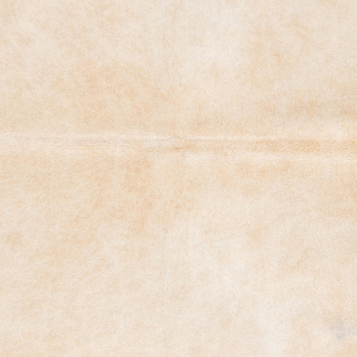 Brazilian Beige Cowhide Rug Size 7'7" L x 6'6" W 2329