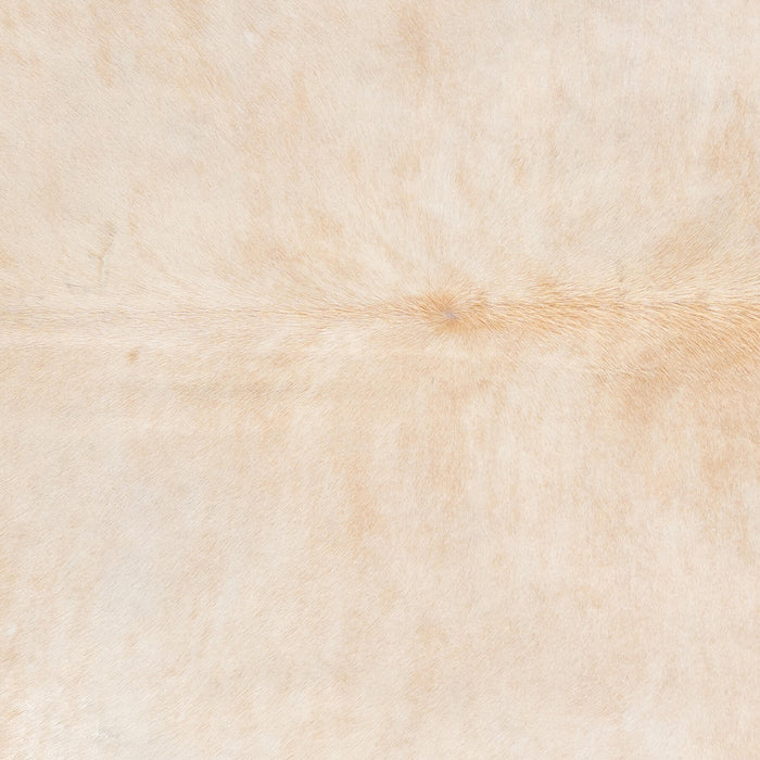 Brazilian Beige Cowhide Rug Size 7'7" L x 6'6" W 2332