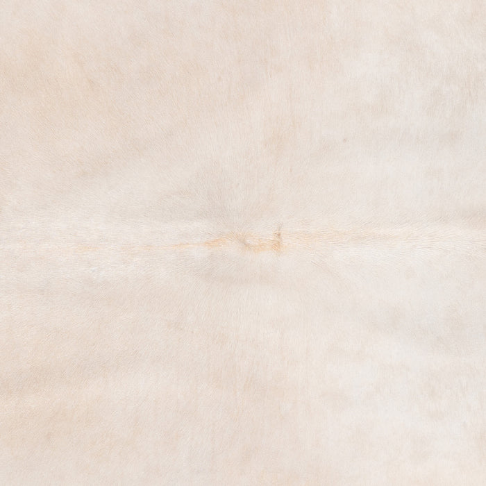 Brazilian Beige Cowhide Rug Size 7'7" L x 6'6" W 2363