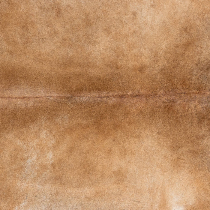 Brazilian Beige Cowhide Rug Size 7'7" L x 6'6" W 2370