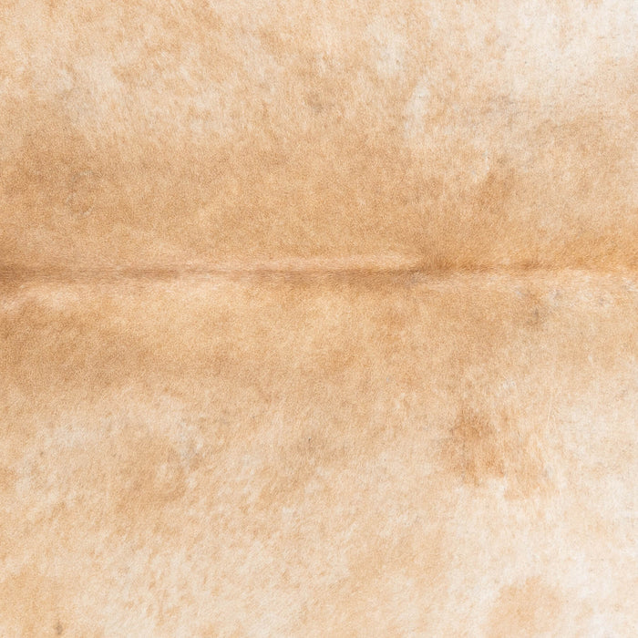 Brazilian Beige Cowhide Rug Size 7'7" L x 6'6" W 2387