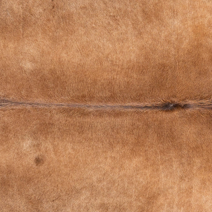 Brazilian Beige Cowhide Rug Size 7'7" L x 6'6" W 2389
