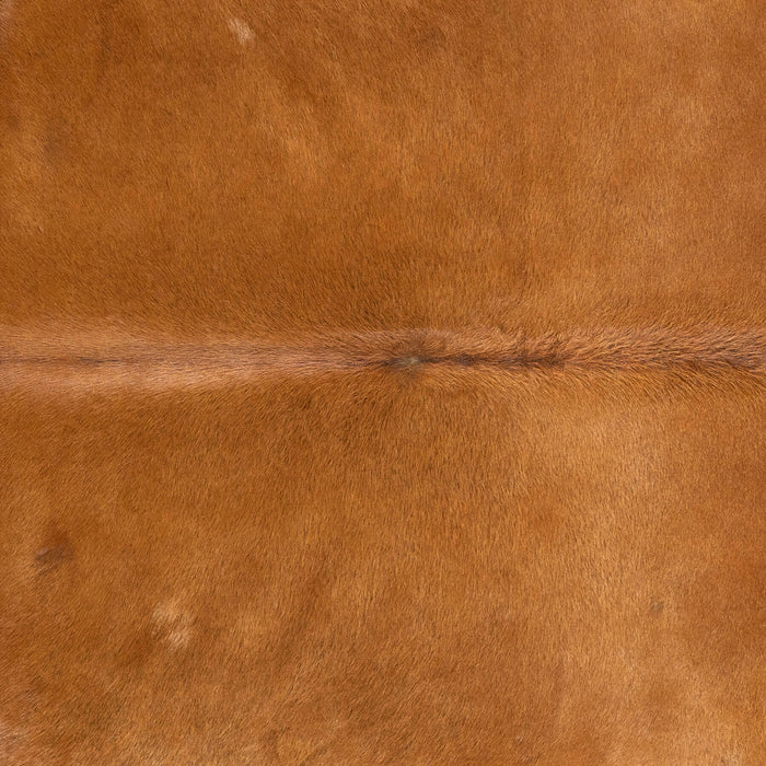 Brazilian Brown Cowhide Rug Size 7'7" L x 6'6" W 2395