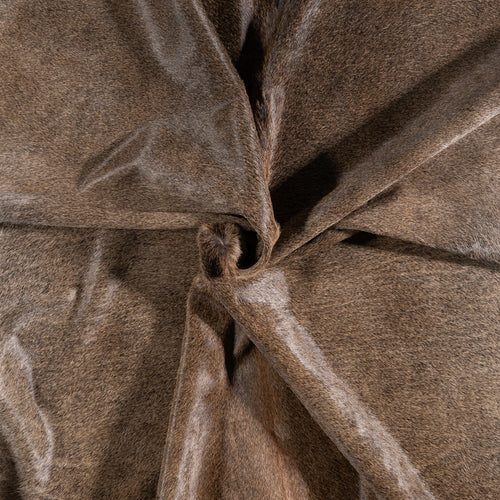 Brazilian Grey Palomino Cowhide Rug Size 7'11" L x 7'0" W 6124