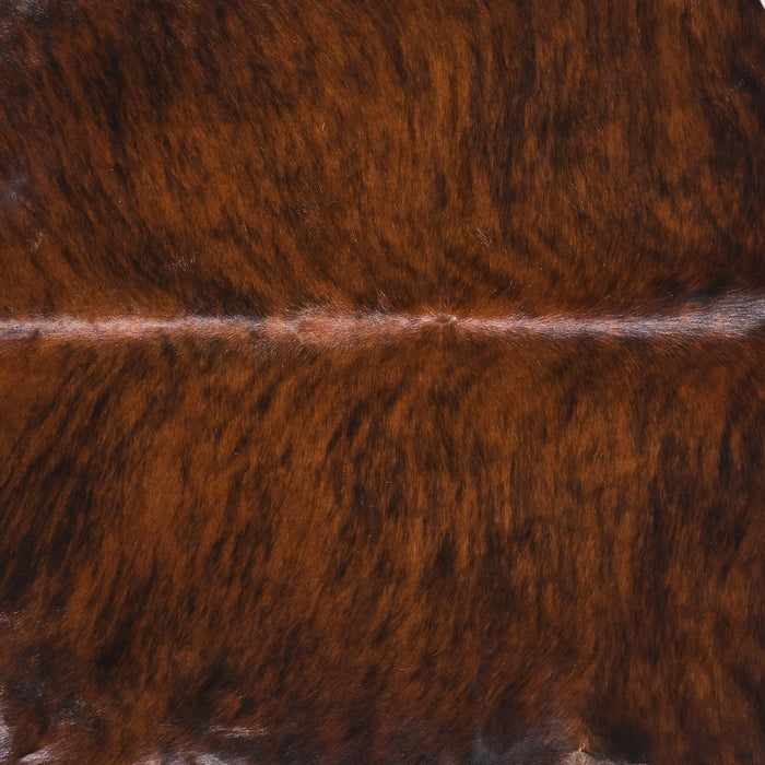 Brazilian Brindle Cowhide Rug Size 7'0" L x 6'6" W 2608