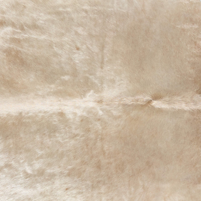 Brazilian Champagne Cowhide Rug Size 7'8" L x 6'8" W 2673