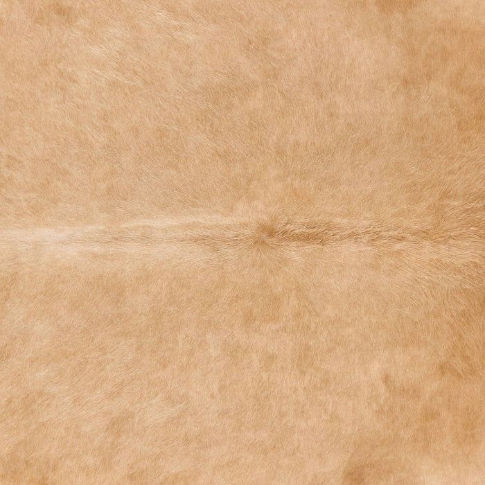 Brazilian Beige Cowhide Rug Size 6'10" L x 6'6" W 2689