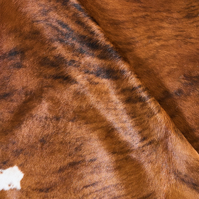 Brindle Cowhide Rug Size 6'6" L x 6'4" W 2834
