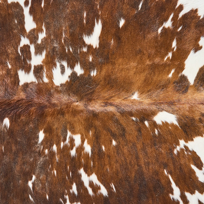 Tricolor Cowhide Rug Size 6'10" L x 6'2" W 2843