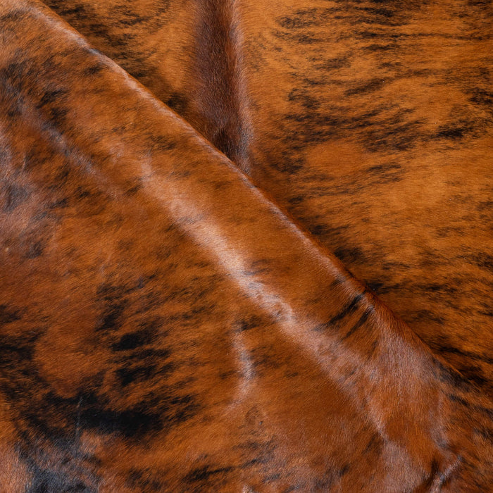 Brindle Cowhide Rug Size 7'4" L x 6'7" W 2922